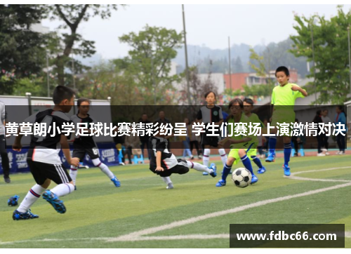 黄草朗小学足球比赛精彩纷呈 学生们赛场上演激情对决